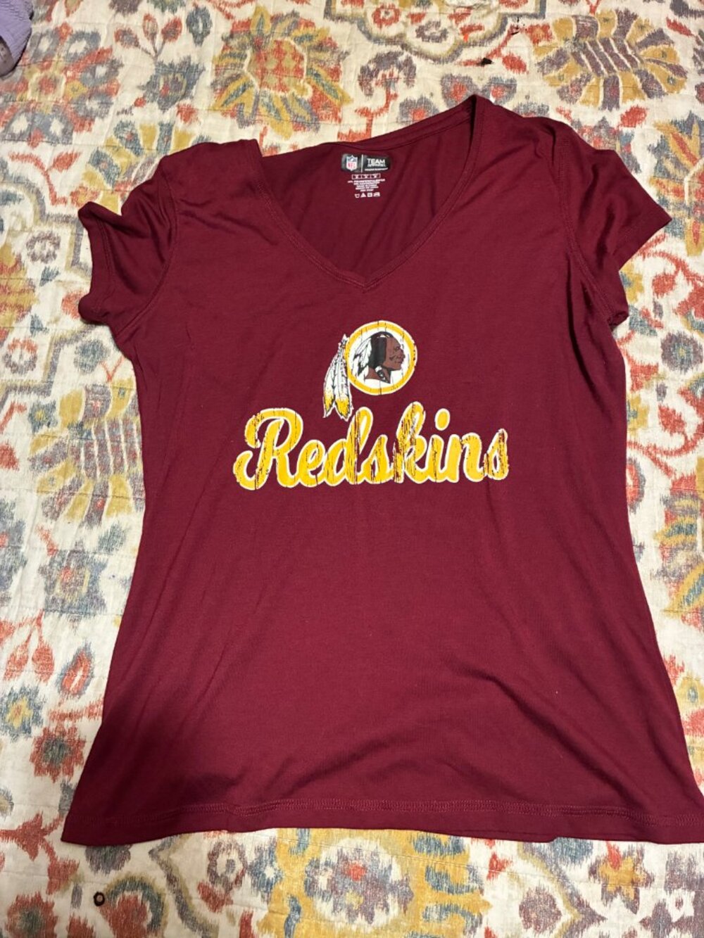 NFL Washington Redskins Pajama Set - MEDIUM - Top and Bottom - Picture 4 of 7